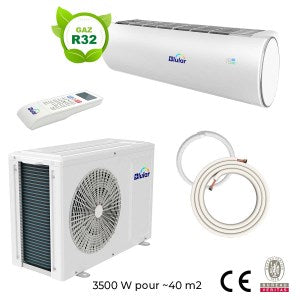 Climatiseur Réversible Solaire Hybride de 3500W – Le Confort Écologique Idéal pour les Antilles-Guyane